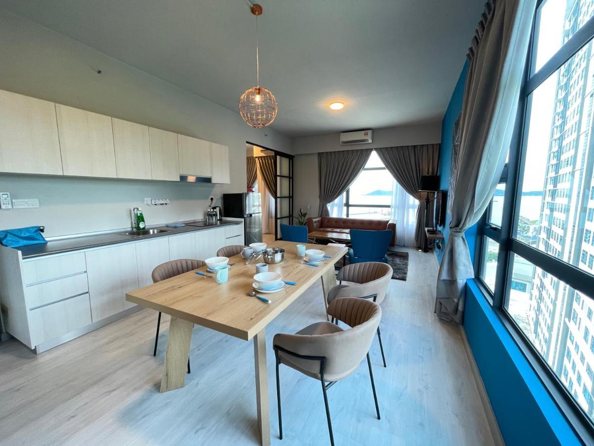 Seaview Luxury Condo Homestay 2Bed 2Bath Jesselton Quay By R2 Residence Kota Kinabalu Exteriör bild