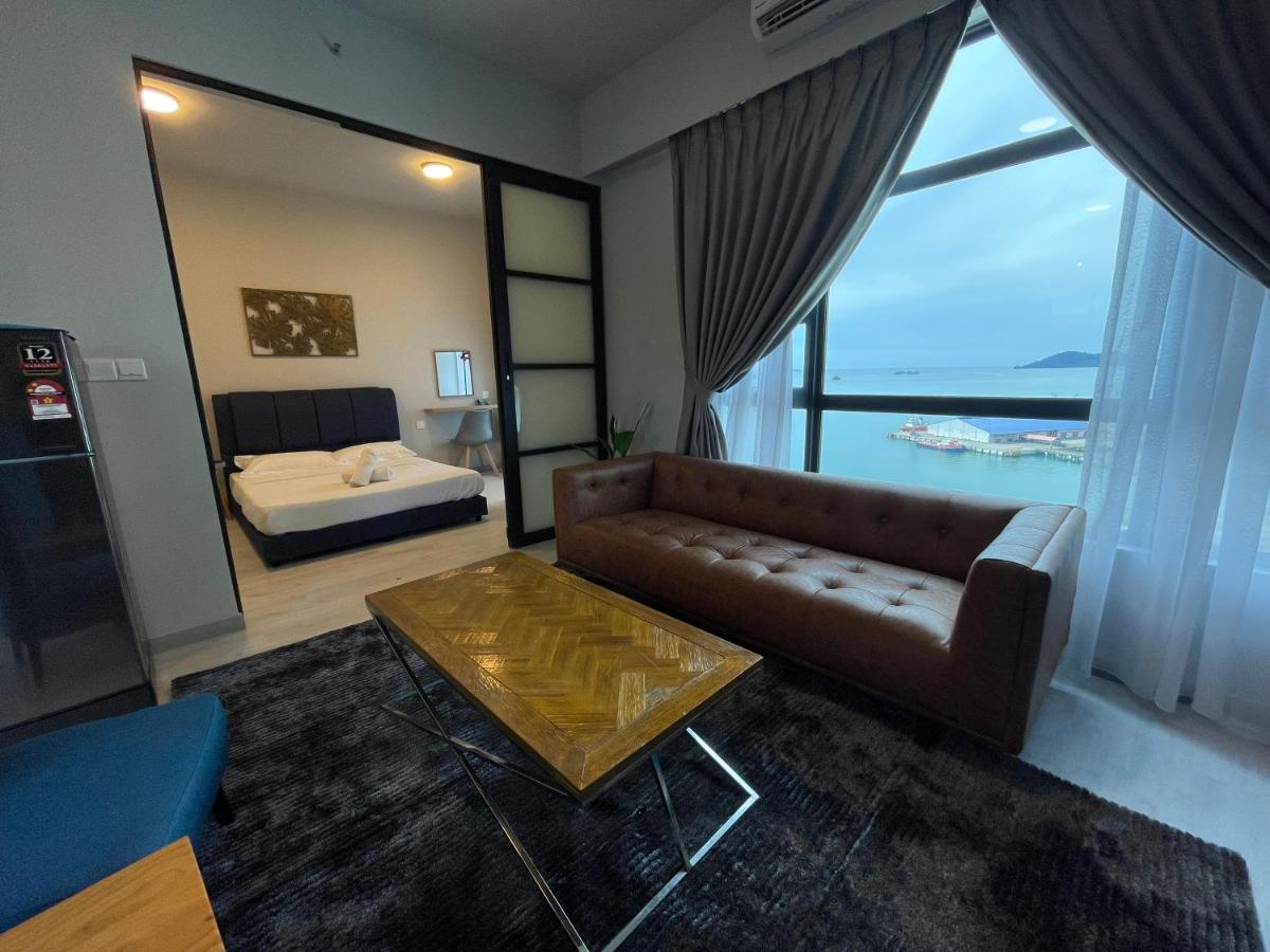 Seaview Luxury Condo Homestay 2Bed 2Bath Jesselton Quay By R2 Residence Kota Kinabalu Exteriör bild