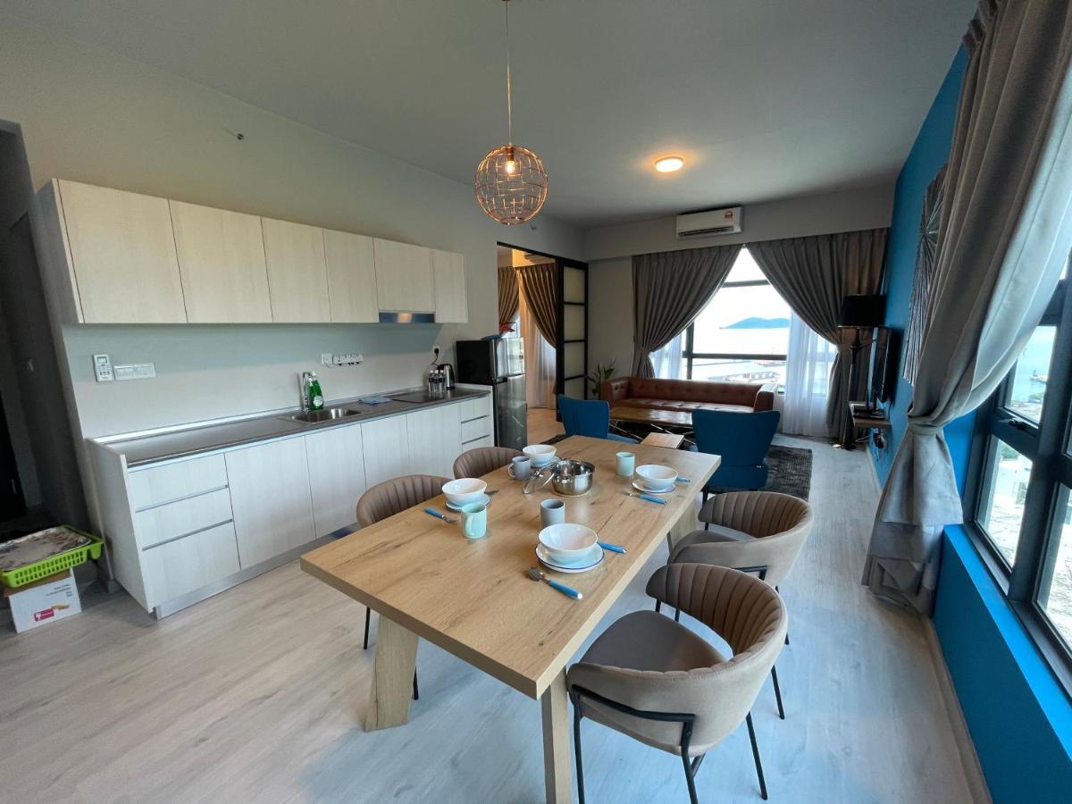 Seaview Luxury Condo Homestay 2Bed 2Bath Jesselton Quay By R2 Residence Kota Kinabalu Exteriör bild